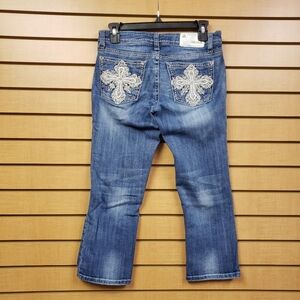 Grace in LA Cropped Jeans Size 7 / 27